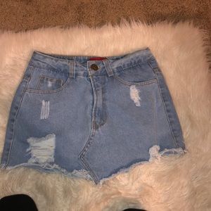 Jean skort